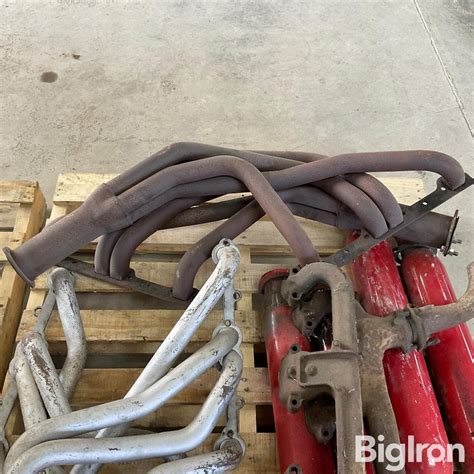 Small Block Chevy Exhaust Pieces Bigiron Auctions