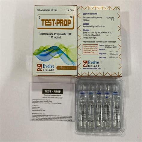 Liquid 250mg TEST PROP Testosterone Propionate Injection Dose 100