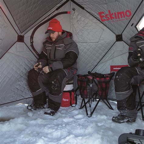 Clam Nanook Xt Thermal Ice Fishing Shelter Person Ice