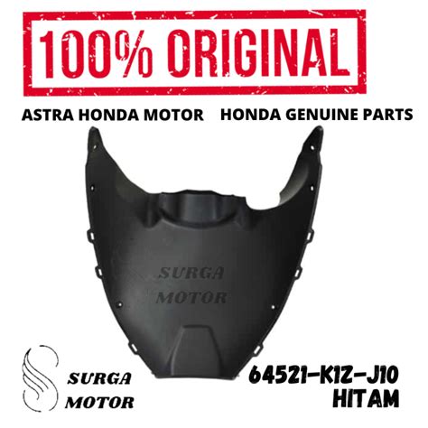 Cover Front Lower Lumpur Dek Paru Hitam PCX 160 K1Z E HEV Original