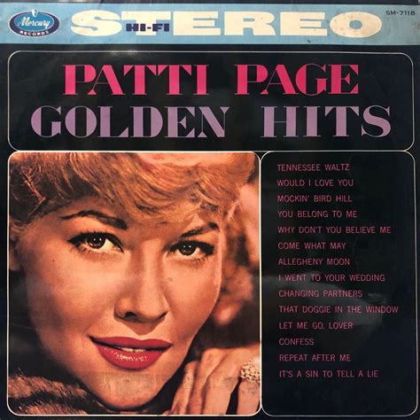 Yahoo オークション Patti Page パティペイジのすべて LP レコード