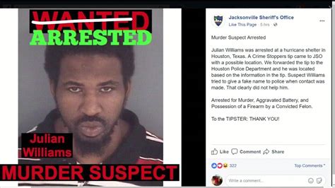 Florida Murder Suspect Arrested At Houston Shelter Abc13 Houston