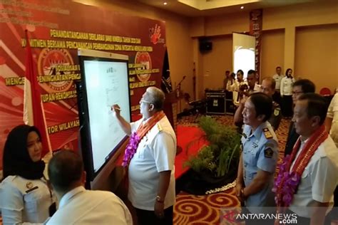 Kemenkumham Sultra Deklarasikan Janji Kinerja Dan Pencanangan Zona