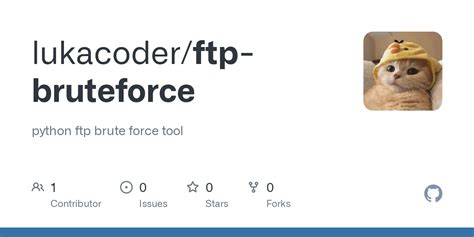 GitHub Lukacoder Ftp Bruteforce Python Ftp Brute Force Tool