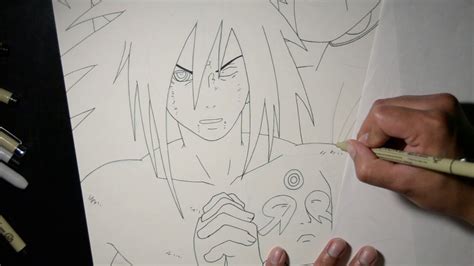 How To Draw Madara Uchiha Susanoo I drew this fight scene of madara and