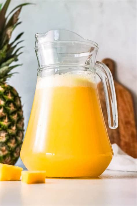 Pineapple Agua Fresca Recipe The Cookie Rookie