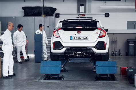 Honda Civic Type R 2017 Nouveau Record Sur Le Nürburgring Vidéo