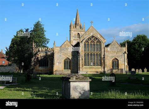 St Lawrence`s Church Evesham Worcestershire England Uk Stock Photo