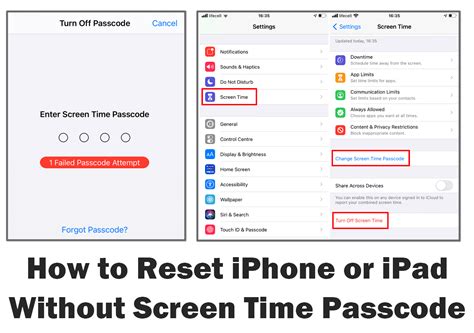 Reset IPhone IPad Without Screen Time Passcode 2025 Full Guide