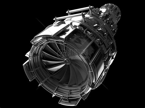 飞机喷气发动机涡轮叶片 飞机 航空航天工业 孤立高清图片下载 正版图片300456505 摄图网