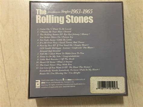 Rolling Stones Singles 1963 1965 Box Set Frete Grátis