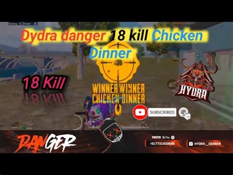 Hydra Danger 18 Kills Chicken Dinner Hail Hydra YouTube