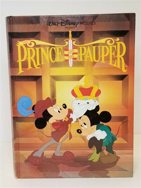 Walt Disney The Prince And The Pauper Hardcover Disney Classic Series Ebay