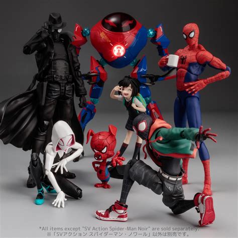 スパイダーマン：スパイダーバース Svアクション スパイダーマン・ノワール 株式会社千値練 ー Sentinel Co Ltd