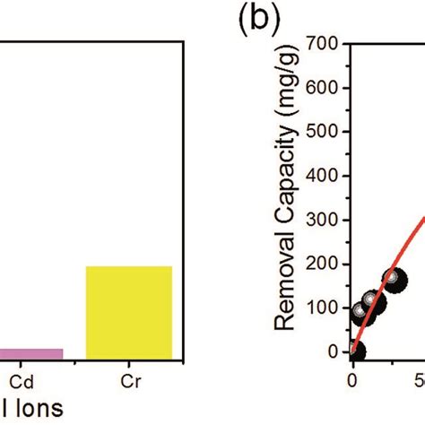 A Adsorption Capacities For Different Heavy Metal Ions Of The