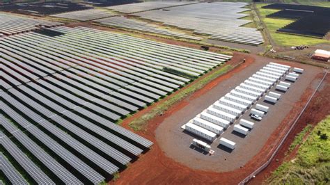 O‘ahus First Utility Scale Solar Plus Storage Power Plant Complete