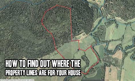 How To Find Out Where The Property Lines Are For Your House Shtf