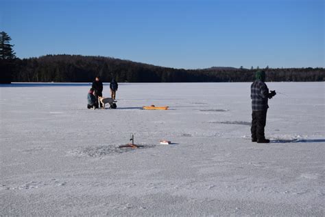 As Ice Thickens Dec Reminds Anglers To Be Careful On The Ice News