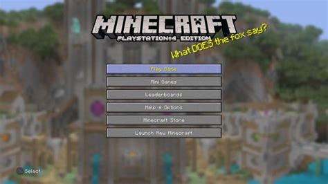 Playstation 4 Edition Minecraft Wiki