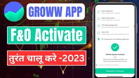 How To Activate F O In Groww Grow App Me Future And Option Kaise