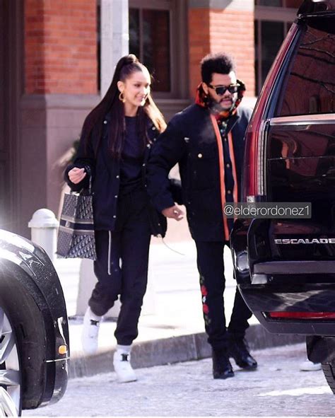 Abel Tesfaye & Bella Hadid on Instagram: “Abel and Bella in New York Feb 1st, 2019 📸 ...