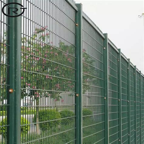 High Security Durable 358 Clear Vu Anti Climb Clear View Welded Wire