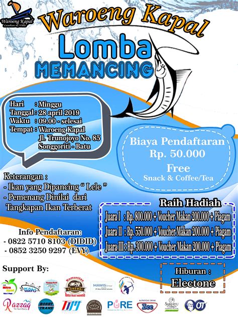 Contoh Brosur Lomba Mancing Ide Background Keren The Best Porn Website