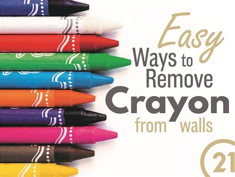 Easy Ways To Remove Crayon From Walls