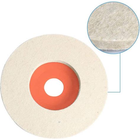 Wool Felt Polishing Buffing Wheel Pad Canvas General Trading L L C