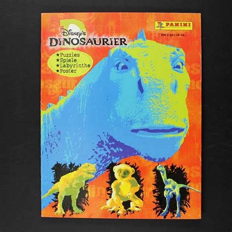 Dinosaurier Panini Sticker Album Complete Sticker Worldwide