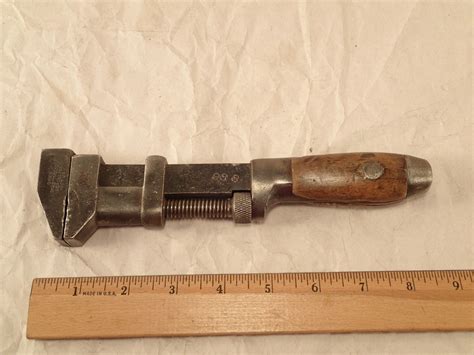 Antique Coes Wrench Co Mass Patented Adjustable Monkey Nut