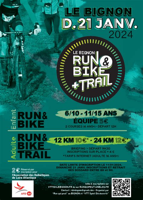 Run Bike 2024 Cest Reparti Les Inscriptions Sont Ouvertes VTT