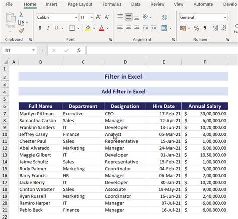 Guide To How To Add Use And Remove Filter In Excel Exceldemy