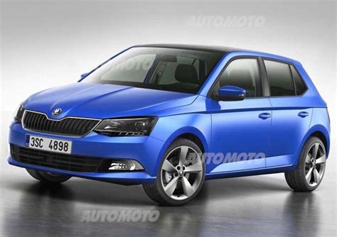 Nuova Skoda Fabia le prime immagini più matura e tagliente News