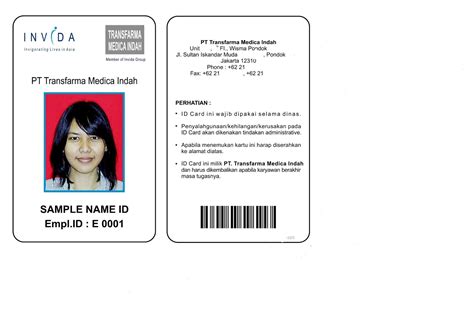 Contoh Id Card Karyawan Pertamina Foundation Imagesee