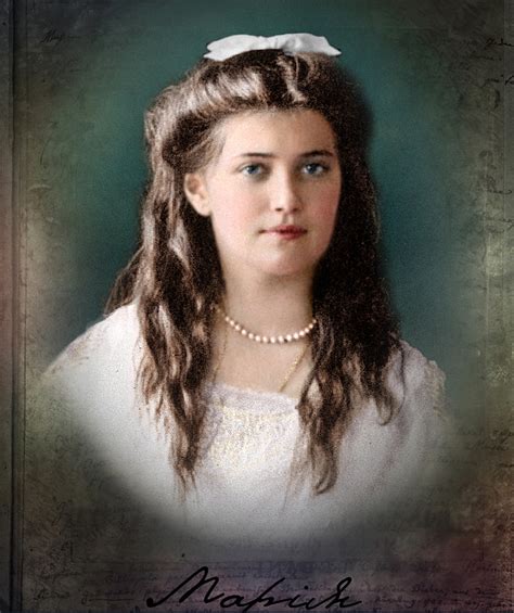 Maria Romanov Grand Duchess Maria Nikolaevna Of Russia The Romanov