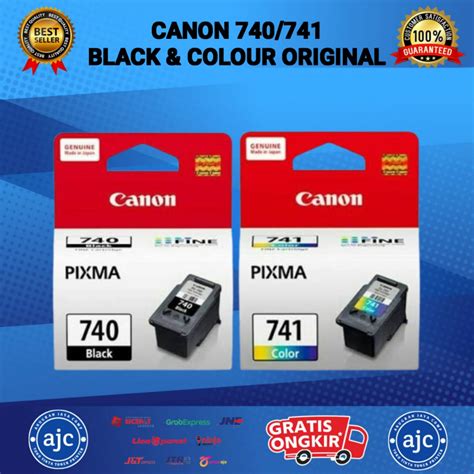 Jual TINTA CANON CL 741 COLOR ORIGINAL Shopee Indonesia