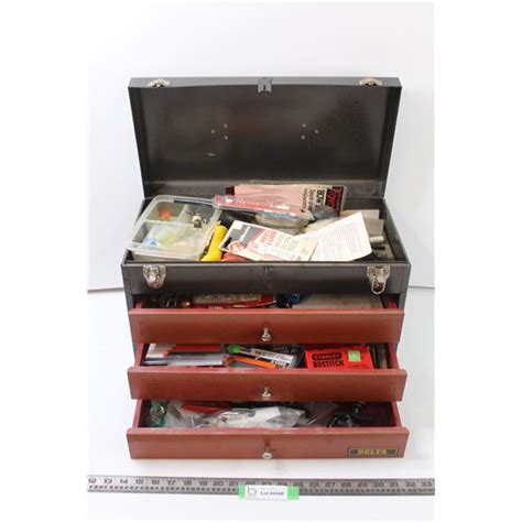 Delta Tool Box With Tools Bodnarus Auctioneering