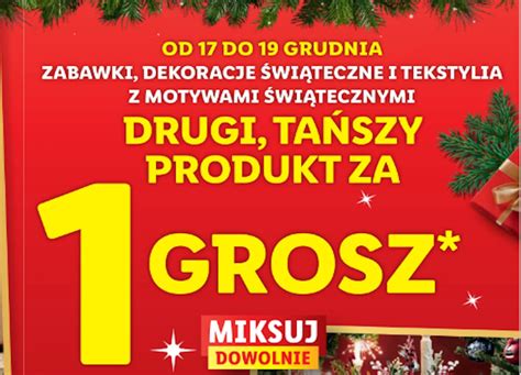 Przed Świętami ludzie tłumnie ruszą do Lidla drugi produkt za grosz