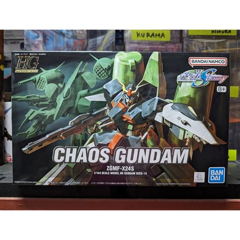 Hg Gundam Seed No 19 Chaos Gundam 1144 Scale Gunpla Shopee Malaysia