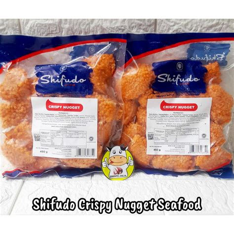 Jual SHIFUDO CRISPY NUGGET SEAFOOD 450GR FROZEN FOOD BRONTZ JOGJA