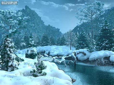 Winterscape Wallpapers - Wallpaper Cave