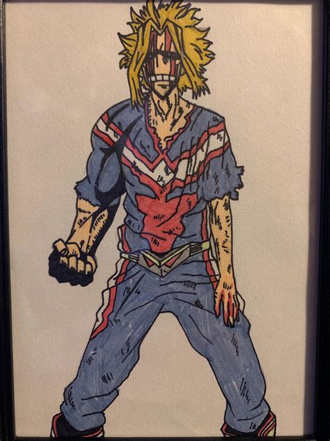 All Might Final Battle By Fsdcop On Deviantart