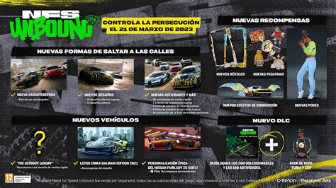 Need For Speed Unbound Volume 2 Llega El 21 De Marzo