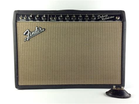 Fender Deluxe Reverb Blackface For Sale Thunder Road Guitars