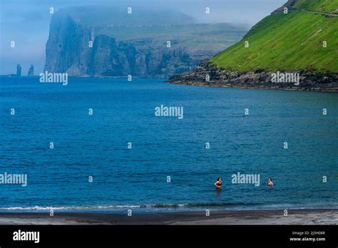 Denmark Faroe Islands Tjornuvik Streymoy Island Stock Photo Alamy