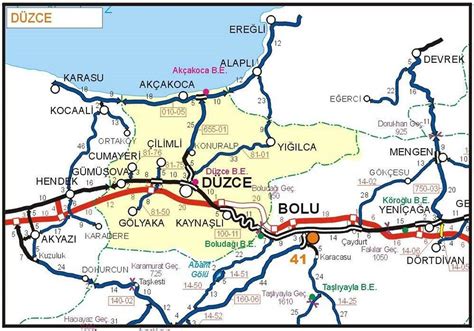 Düzce Deprem Bölgesi mi Düzce Deprem Risk Haritası