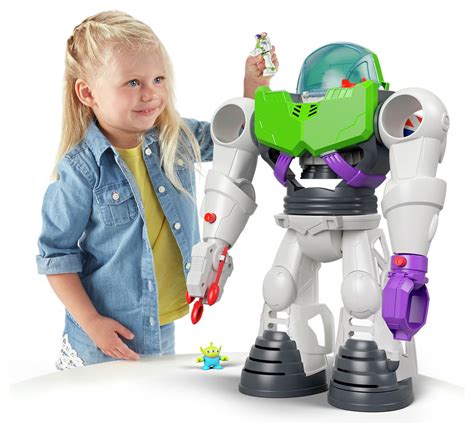 Fisher-Price Imaginext Disney Toy Story Buzz Lightyear Robot (9181638 ...