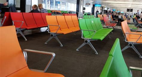 Asiento Con Estructura Modular Para Aeropuerto Summit Airport