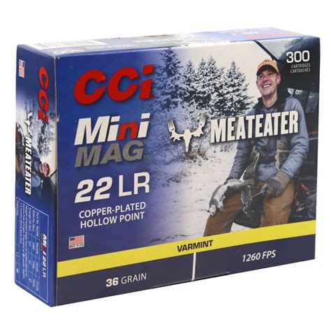 Cci Mini Mag Special Edition 22 Long Rifle Ammo 36 Grain Plated Lead Hp Rimfire Central